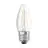 Ledvance Classic LED E27 Kaars Filament Helder 4.8W 470lm - 827 Zeer Warm Wit | Dimbaar - Vervangt 40W